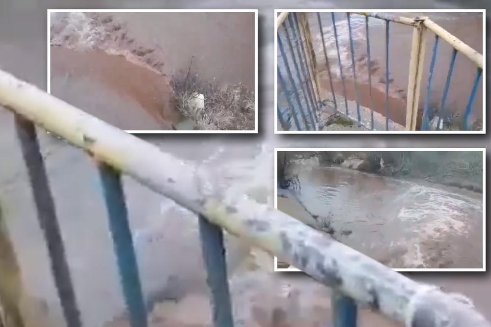 CRVENA ZARAZNA VODA SE ULIVA U MORAVU! Iz ogromne rupe izlaze MRTVE RIBE, a oseća se i SMRAD SUMPORA! (VIDEO)