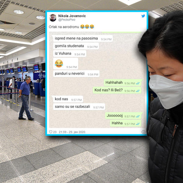 HIT SITUACIJA NA SRPSKOM AERODROMU! Kineski studenti su došli kod POLICAJACA, njihova reakcija je URNEBESNA (FOTO)