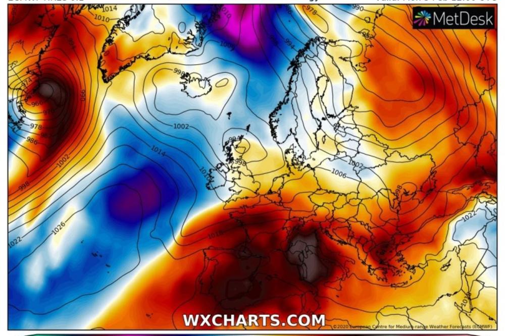 DOLAZI NAM PAKLENI FEBRUAR! Ovakvo vreme SRBIJA NIKAD NIJE VIDELA!