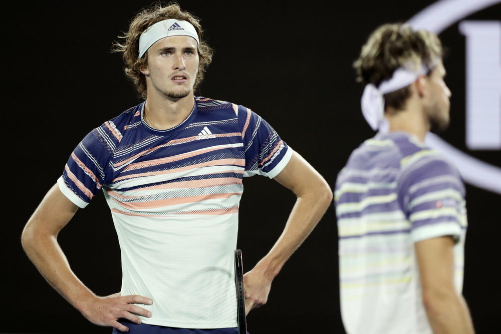 Aleksandar Zverev i Dominik Tim