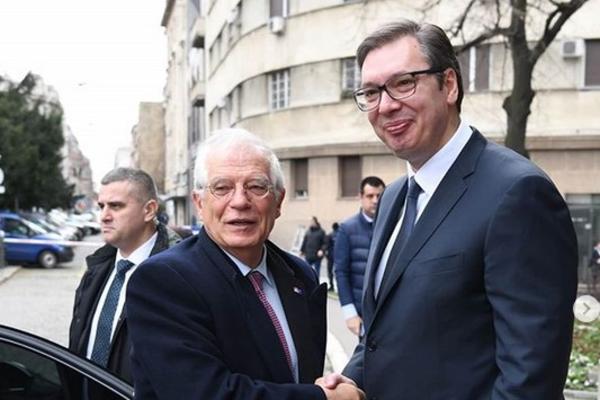 BOREL OTKRIO: Vašington NE MOŽE da ponudi KOSOVU stolicu u UN! VUČIĆ: Nema ulaska u EU bez DIJALOGA s PRIŠTINOM
