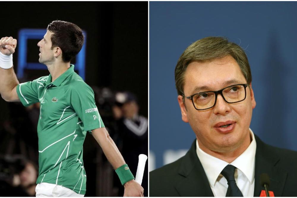 VUČIĆ ČESTITAO ĐOKOVIĆU: Uputio mu je sjajne reči i PRELEPE ŽELJE! (FOTO)