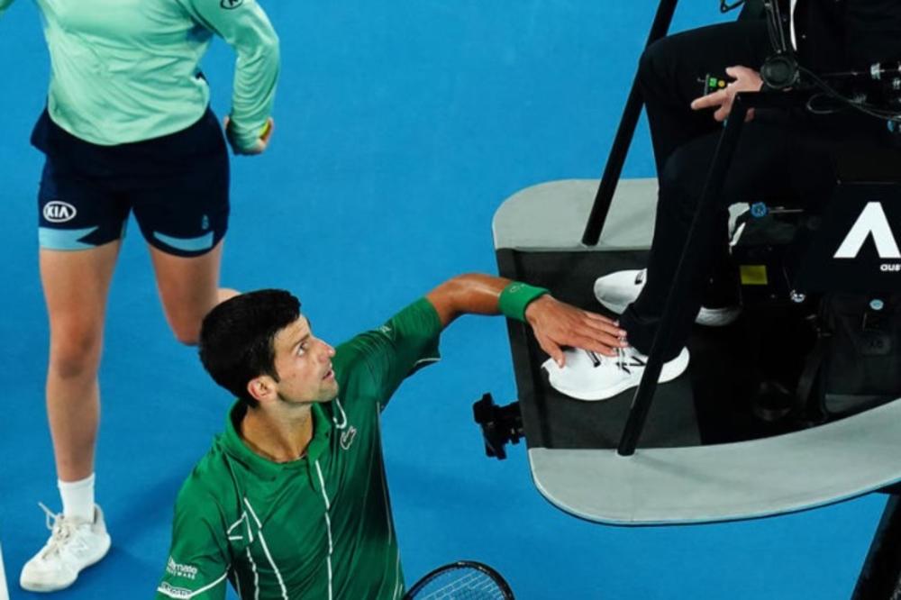 E OVO SE NIJE OČEKIVALO: Australijan open doneo odluku o kazni za Đokovića zbog dodirivanja sudije u finalu!