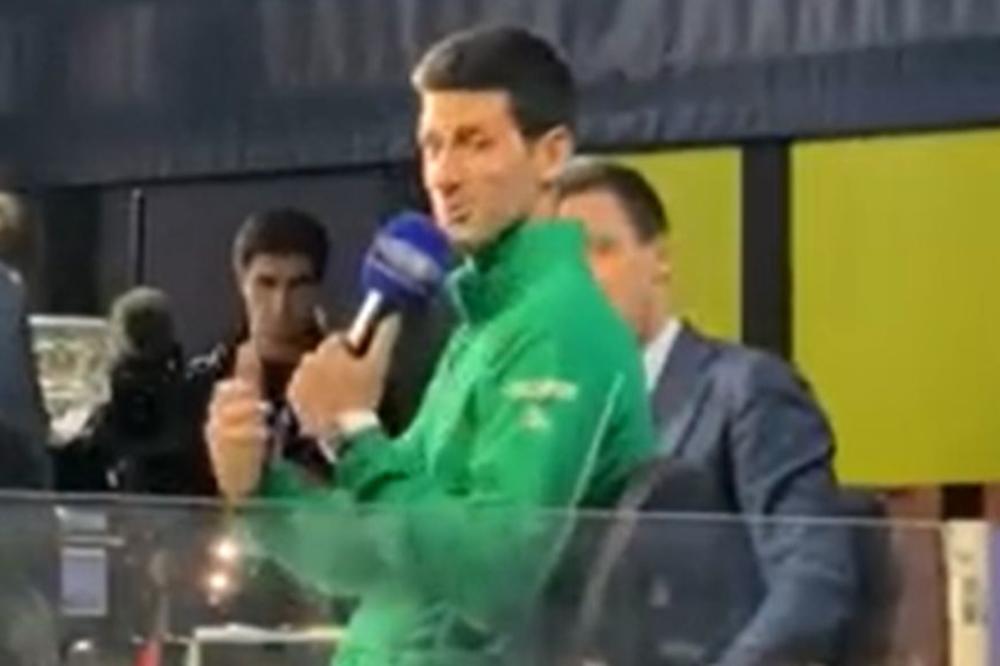 ĐOKOVIĆ ZBOG BANJALUČANKE PREKINUO INTERVJU: Kad je čuo šta mu je dobacila, odmah se okrenuo ka njoj i odgovorio!