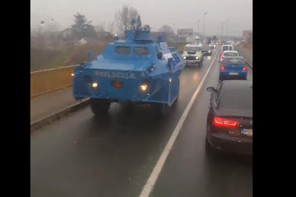 ISPRAVKA: Oklopna vozila u Crnoj Gori izašla u okviru redovnih aktivnosti