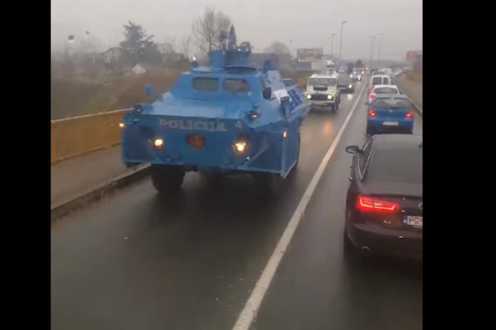 ISPRAVKA: Oklopna vozila u Crnoj Gori izašla u okviru redovnih aktivnosti