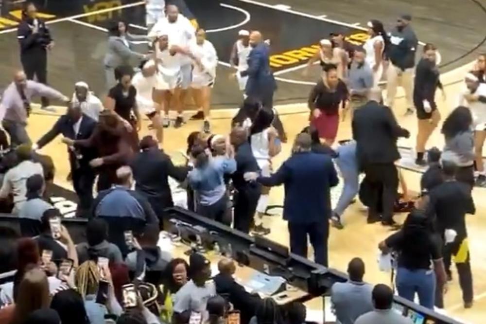 OPŠTA TUČA NA ŽENSKOJ KOŠARKAŠKOJ UTAKMICI: Tukle se 12 na 12, uleteli i stručni štabovi! Liptala krv na sve strane