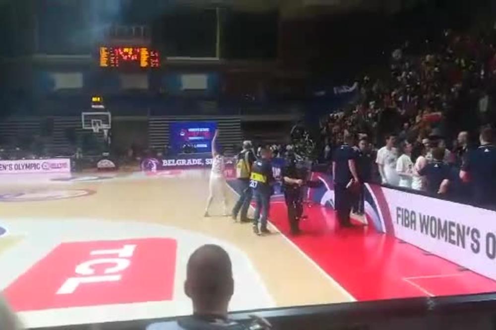 LUDI LETNJI PLES DABOVIĆEVE U PIONIRU: Toliko je bila srećna posle pobede da je počastila sve muškarce u hali!