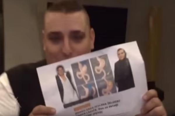 DARKO LAZIĆ SE SNIMAO SA TEKSTOM ESPRESA! Ovo ću da nosim kući da pokazujem svima kako moj želudac IZGLEDA