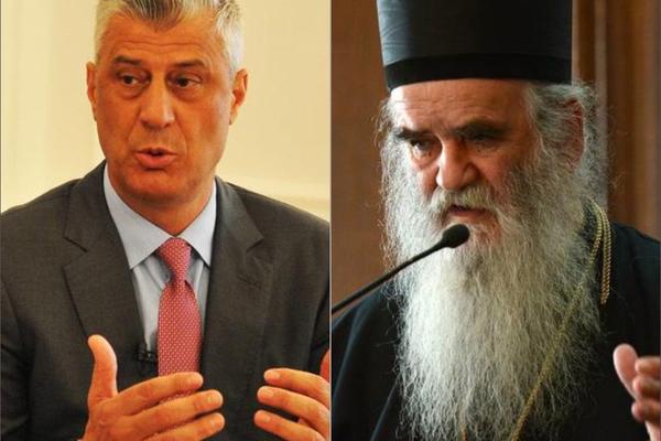 AMFILOHIJE PROGOVORIO O TAČIJU: Posle ovih reči MITROPOLITA tresu se i SRBI i CRNOGORCI i ALBANCI!