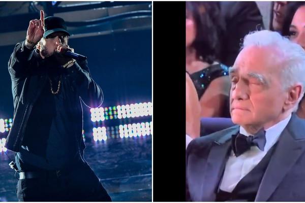 PA OVO JE NAJVEĆI HIT NA OSKARU! Reakcija Martina Skorsezea na Eminemov nastup je VIRAL na internetu!