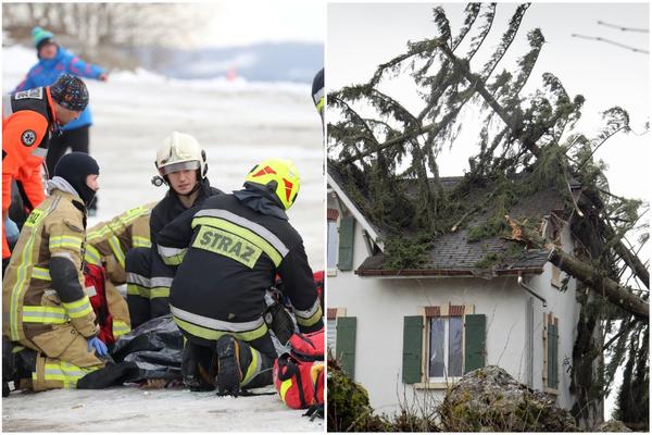 OLUJA KJARA STIGLA NA BALKAN! Slovenija prva na UDARU, jedan vozač već IZGUBIO ŽIVOT