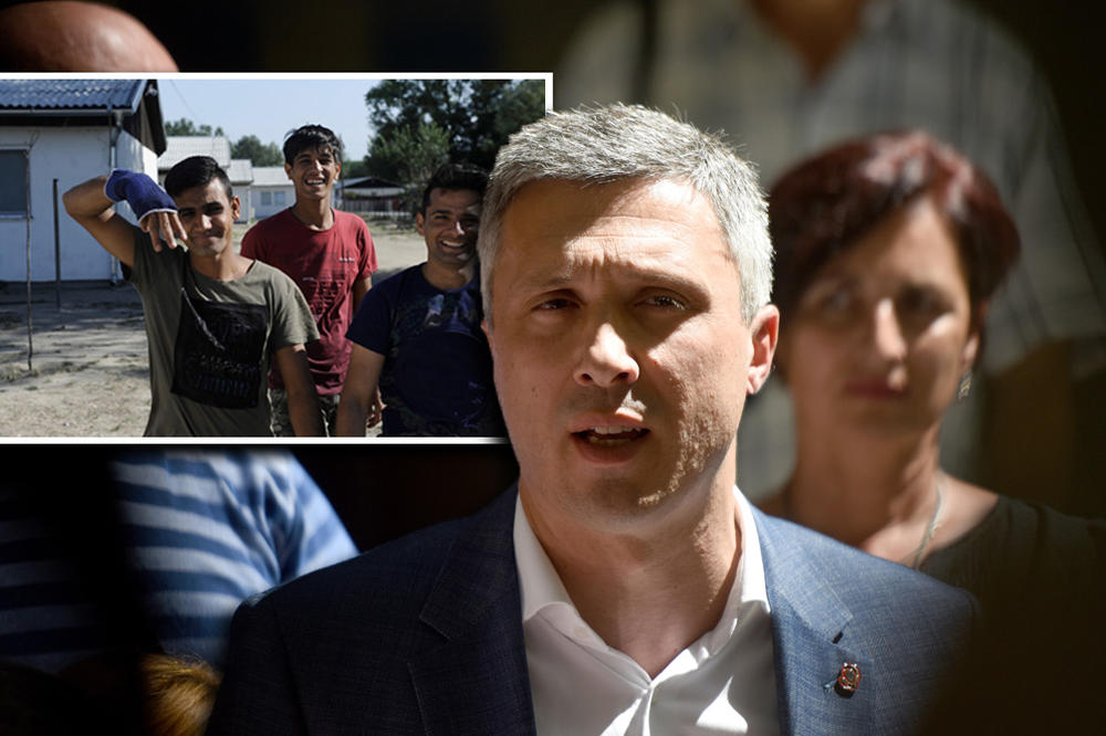 MIGRANTI ĆE TRAJNO NASELITI SRBIJU, MI SMO TAMPON ZONA! Boško tvitovao bez prestanka, a onda ga je poklopio MUP