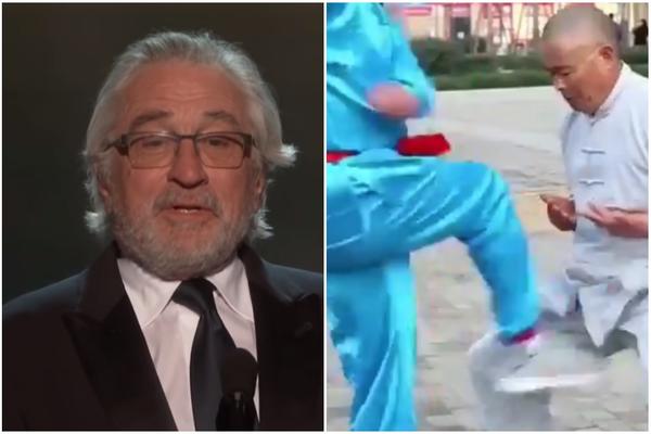 ISPRAVKA: Robert De Niro nije objavio snimak udaranja u međunožje, nije u pitanju njegov profil