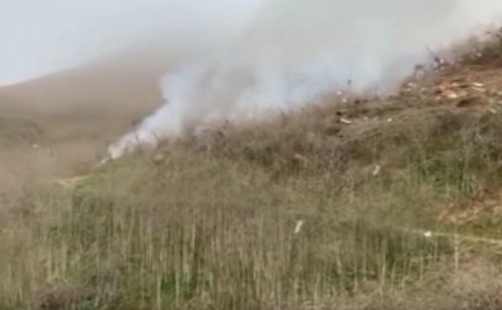 Momenat kada se slupao helikopter  