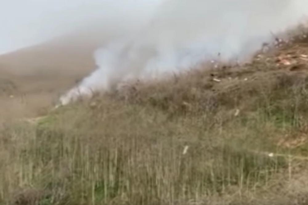 POJAVIO SE NOVI SNIMAK S MESTA POGIBIJE KOBIJA BRAJANTA: Biciklista je slučajno sve snimio iz blizine!