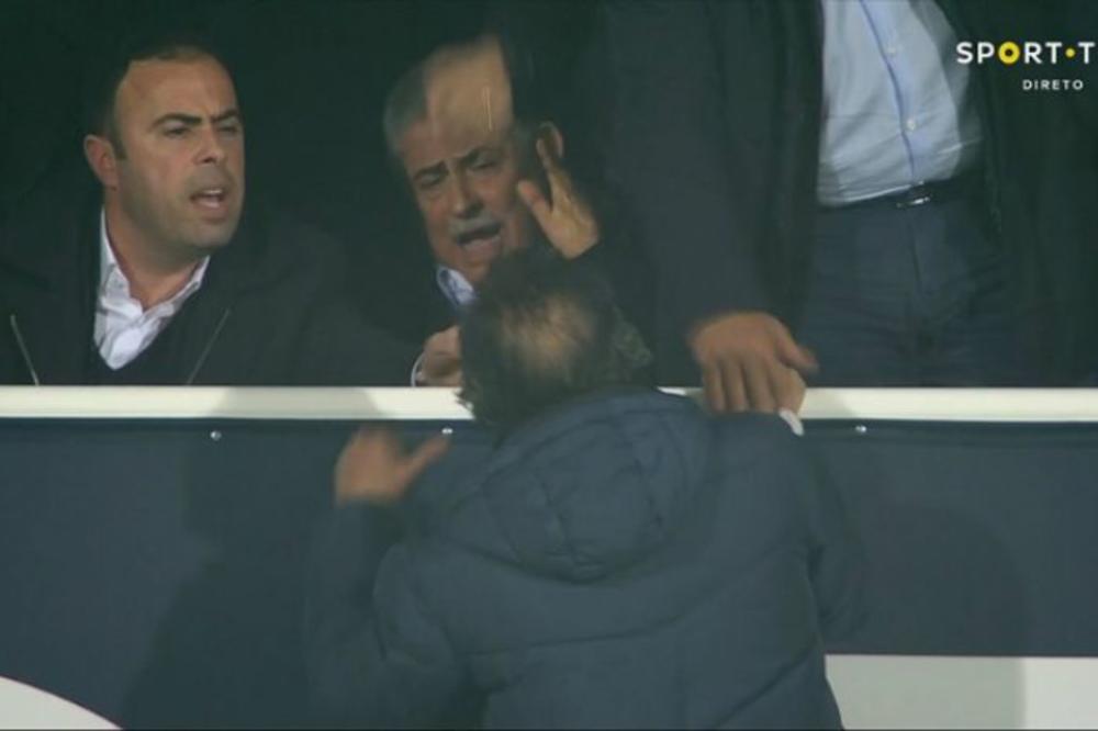 SAMO U SRBIJI, KAŽETE? Navijači nasrnuli na predsednika kluba usred utakmice!