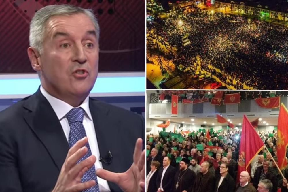 MNOGO NAS JE VIŠE NA OVOJ STRANI! Milo ĐUKANOVIĆ preti SILOM! Spominje LOMLJENJE GLAVA i da nema ODSTUPANJA (VIDEO)