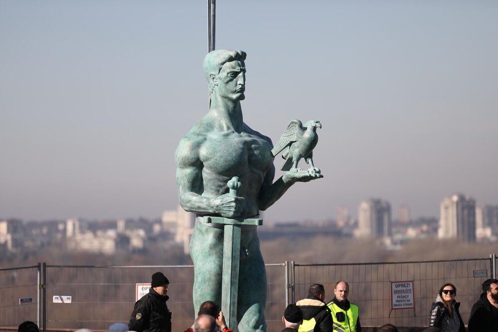 Pobednik, kalemegdan