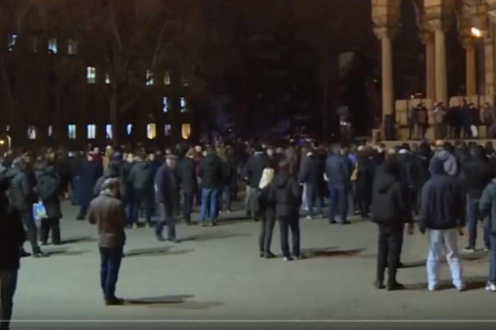 OD CRKVE SVETOG MARKA DO ORAŠCA, PO PETI PUT! Studenti opet šetaju (FOTO) (VIDEO)