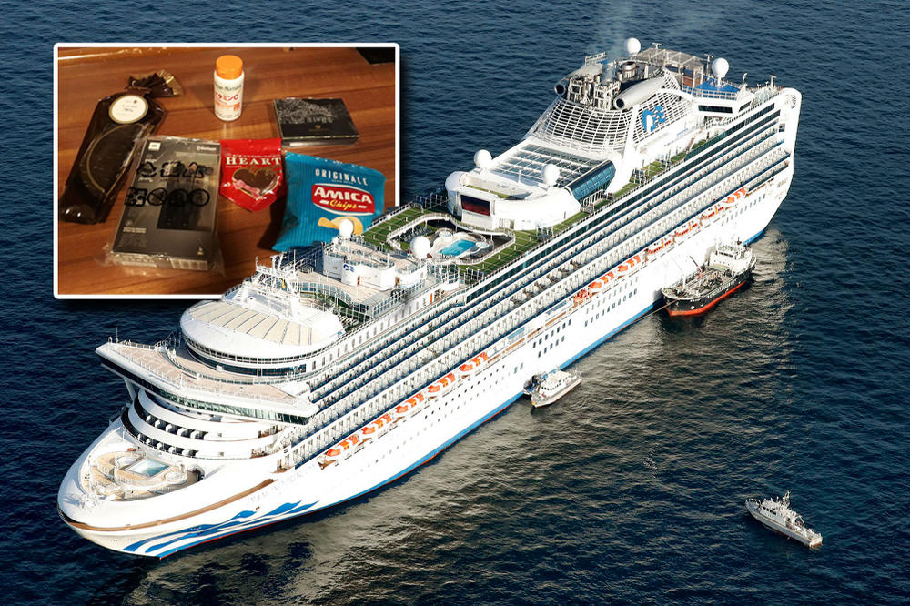 POGLEDAJTE ŠTA JEDU SRBI KOJI SU NA KRUZERU MEĐU OBOLELIMA OD KORONA VIRUSA: Kljukaju ih samo tako (FOTO)