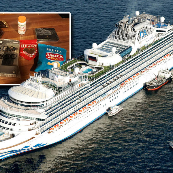 POGLEDAJTE ŠTA JEDU SRBI KOJI SU NA KRUZERU MEĐU OBOLELIMA OD KORONA VIRUSA: Kljukaju ih samo tako (FOTO)