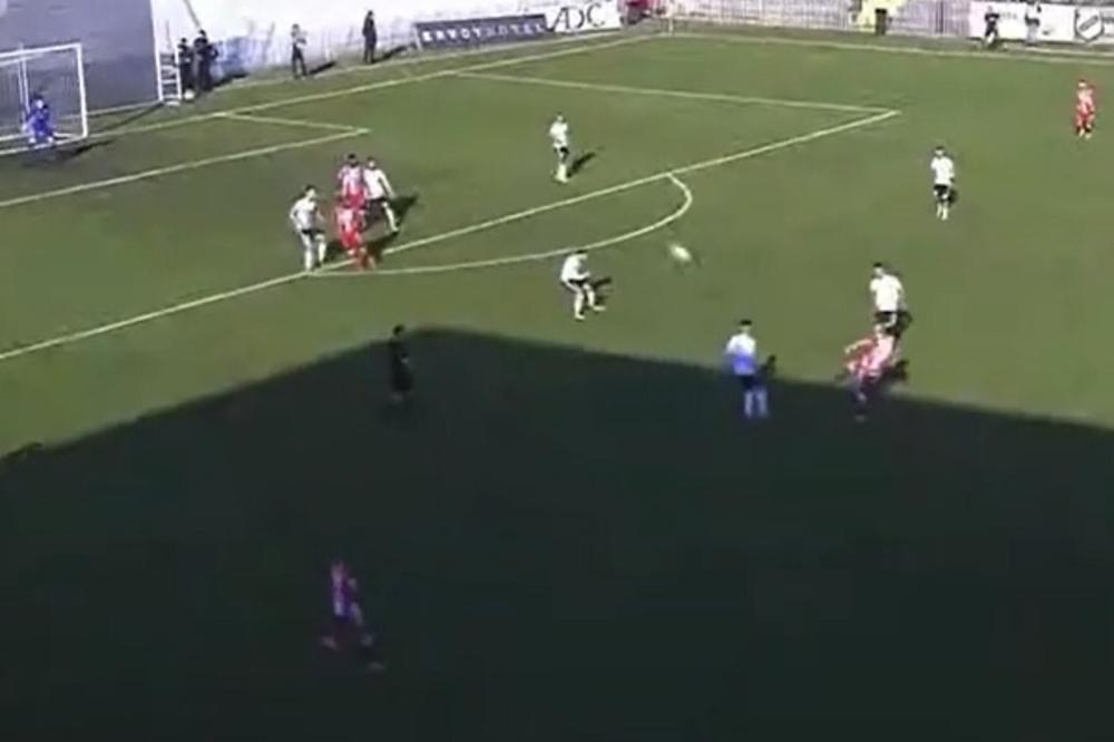 NJEGOŠ PETROVIĆ DAO GOL ZA PAMĆENJE PROTIV ČUKE: Bomba Zvezdinog deteta sa 30 metara direktno u rašlje!