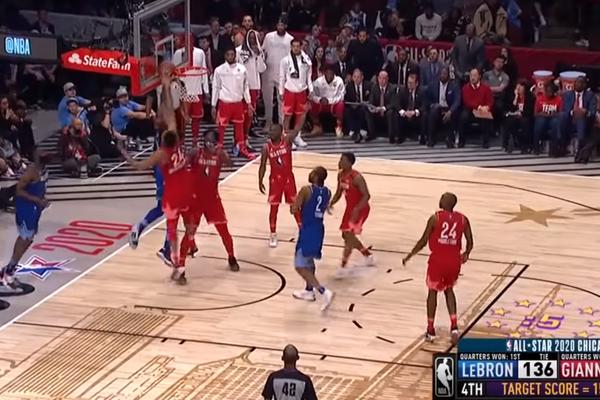 OL STAR U KOBIJEVU ČAST: Tim Lebrona odneo pobedu, viđeno čak 312 poena!