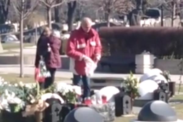 HASAN DUDIĆ I ŠABANOV VANBRAČNI SIN OČI U OČI NA GROBLJU: Robert čekao da Dudić ODE pa prišao GROBU OCA