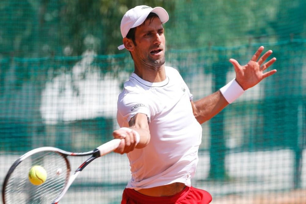 ĐOKOVIĆ IMAO SPECIJALNOG GOSTA NA TRENINGU U BEOGRADU: Sparingovali su, a onda ga je Novak iznenadio!