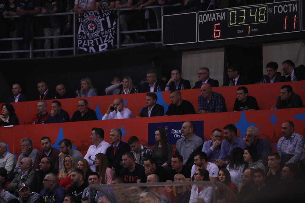 Saša Pavlović gledao meč u Nišu