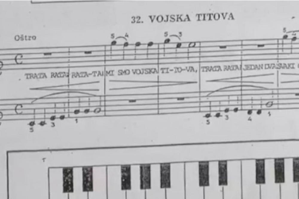 VELIKI SKANDAL NA KOSOVU! Poludeli kad su otkrili da im deca još uče TITOVU PESMU!