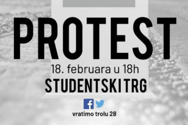 VEČERAS! Otkrivanje spomenika trolejbusu 28 na Studentskom Trgu u 18h!