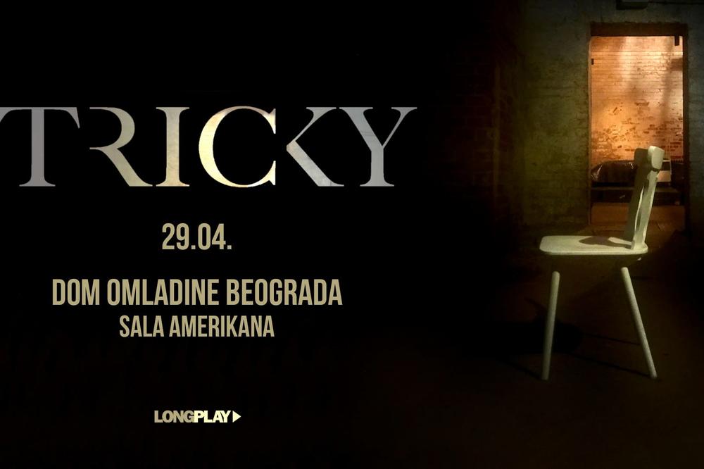 Tricky u Beogradu 29. aprila
