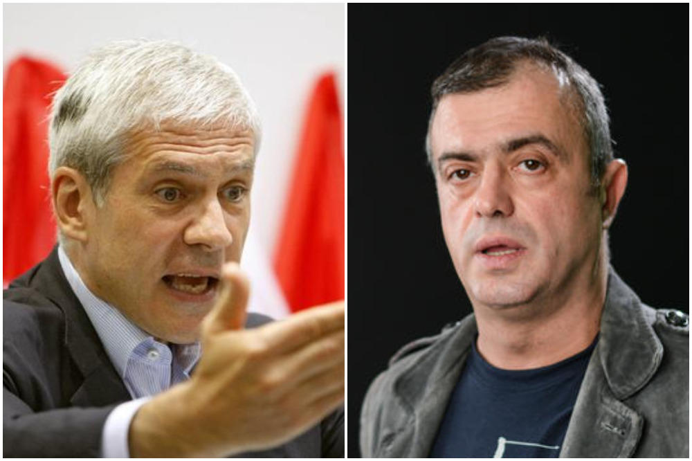 NEČUVENA BLAMAŽA SERGEJA TRIFUNOVIĆA! Objavio "TAJNU" fotku Tome, Vučića, Tadića i Rakića, CELA SRBIJA MU SE SMEJE!