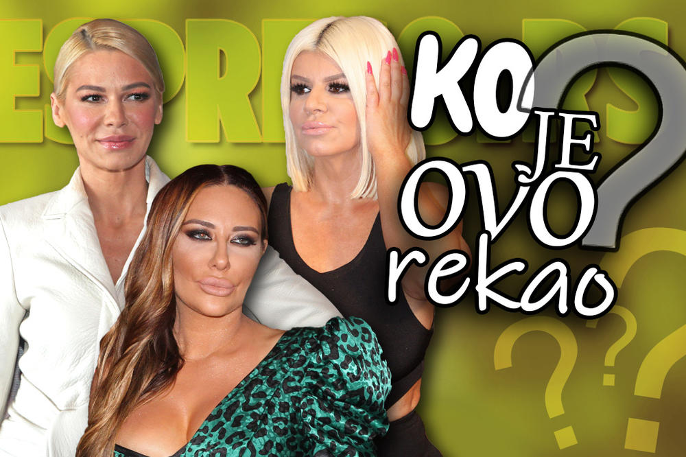 ZA MENE JESTE ALL INCLUSIVE, ALI NE NEKI ZA SIROMAŠNE! Ko je ovo rekao: Bekvalac, Ana Nikolić ili Dara Bubamara?