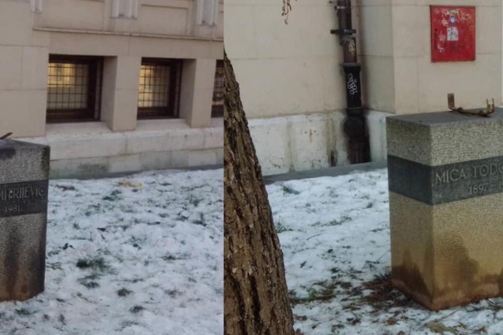 VANDALI SRUŠILI BISTE U SARAJEVU: Ništa neobično osim što su biste pripadale poznatim slikarima koji su bili SRBI!