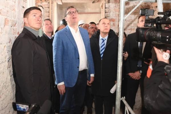 ZA NEŠTO VIŠE OD GODINU DANA, OVO ĆE BITI NAJBOLJA KLINIKA U SRBIJI! Vučić obišao raove na INFEKTIVNOJ KLINICI