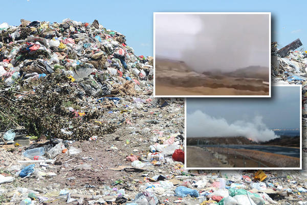 PONOVO GORI DEPONIJA U VINČI! Beograđani se guše u smradu, NIKO NIŠTA NE PODUZIMA! (VIDEO) (FOTO)