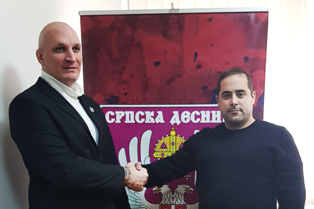 MIŠA VACIĆ DOVEO NAJJAČEG SRBINA U SRPSKU DESNICU! Saša je GROMADA OD ČOVEKA, a ima OPASAN NADIMAK! (FOTO)