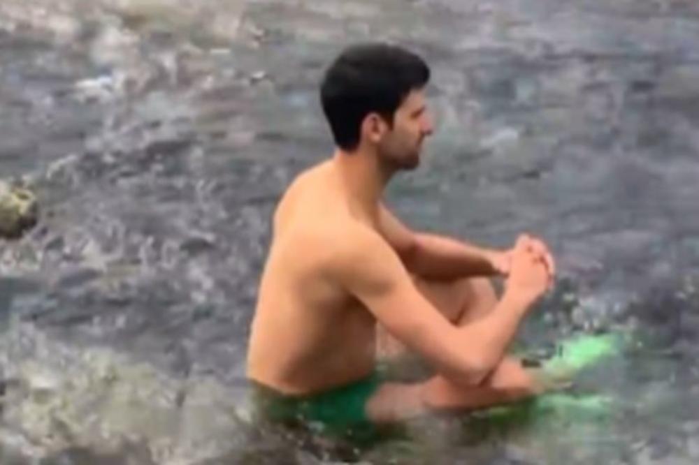 ĐOKOVIĆ NAJAVIO NOVO UKLJUČENJE UŽIVO: Gost mu je čovek zbog koga je ušao go u ledenu reku!