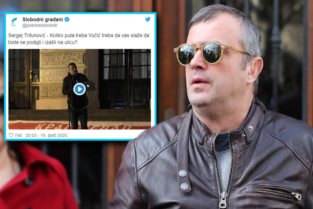 SERGEJ POMINJAO GUZICE SINOĆ U KRAGUJEVCU: Ljudi su besni: To može svojoj mami koja ga je tako vaspitala!