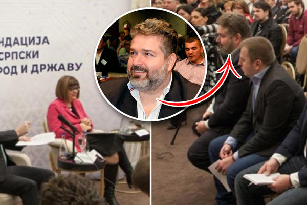 VELIKI POVRATAK ČOVEKA KOJI JE TVRDIO DA ZNA KO JE UBIO ĐINĐIĆA! Pojavio se na skupu SNS, svi se pitaju otkud tamo