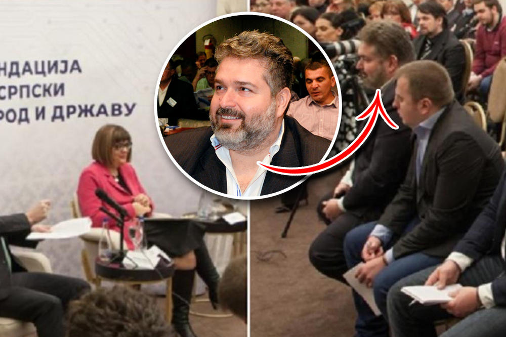 VELIKI POVRATAK ČOVEKA KOJI JE TVRDIO DA ZNA KO JE UBIO ĐINĐIĆA! Pojavio se na skupu SNS, svi se pitaju otkud tamo