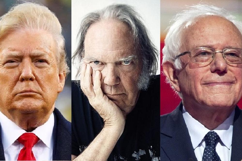 Nil Jang u otvorenom pismu prozvao Donalda Trampa sramotom za SAD i javno podržava Bernija Sandersa