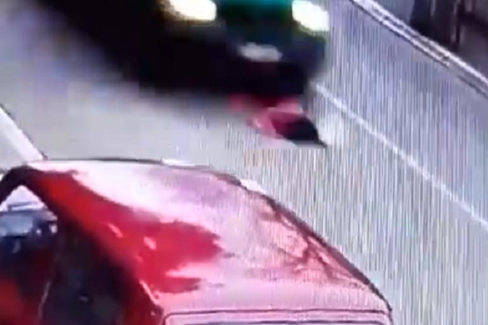 POLICIJA U PARAĆINU PRONAŠLA VOZAČA KAMIONA KOJI JE PREGAZIO DEVOJČICU PA POBEGAO! (UZNEMIRUJUĆI SNIMAK)