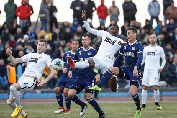 PARTIZAN SA PENALA DO BODA: Natho u poslednjim trenucima spasao crno-bele u Senti!