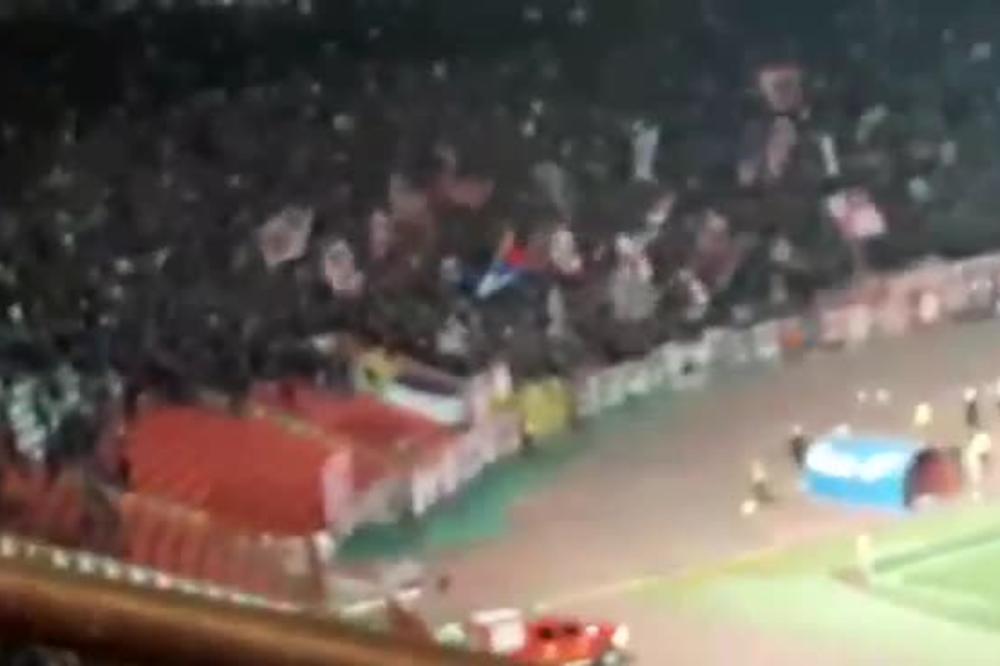 ŽESTOK OKRŠAJ DELIJA I FIRME NA MARAKANI: Pršti navijački rat parolama na duelu Zvezde i Voše!