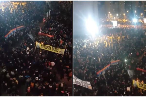 OVE SLIKE ĆE OBIĆI PLANETU! Desetine hiljada Podgoričana krenulo u ODBRANU SVETINJA! (VIDEO)
