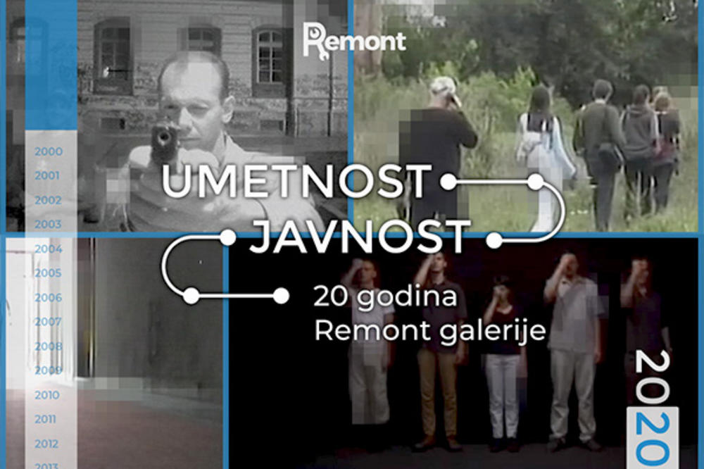 Umetnost i javnost – 20 godina galerije Remont